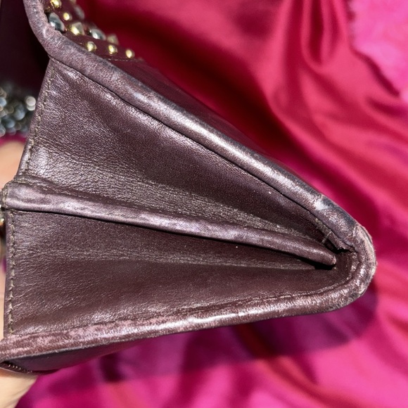 💜 MIU MIU Purple stud wallet - Picture 11 of 16